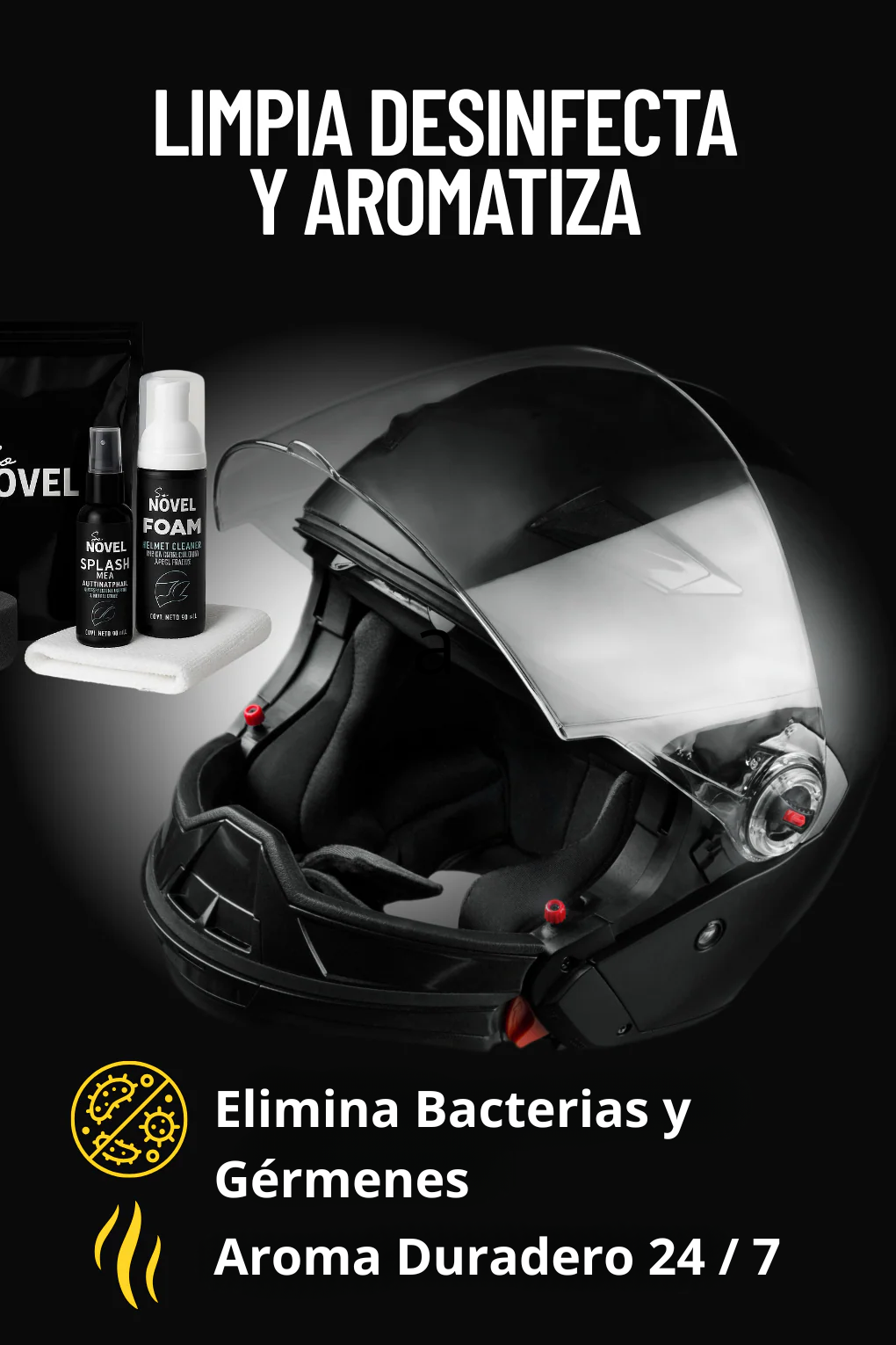 KIT LIMPIEZA DE CASCOS